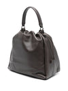 Brunello Cucinelli Mellow small bucket bag in soft leather with monili