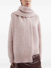 Jil Sander Plus Knitted wool Scarf