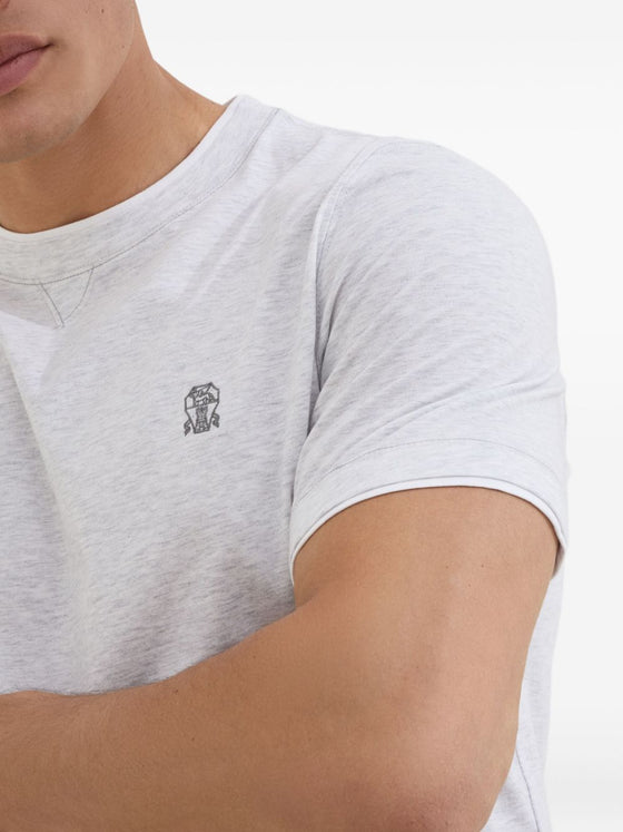 Brunello Cucinelli T-shirts and Polos Light Grey