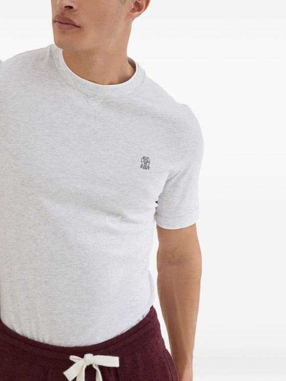Brunello Cucinelli T-shirts and Polos Light Grey