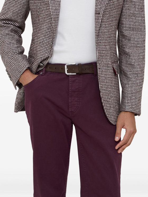 Brunello Cucinelli Trousers Bordeaux