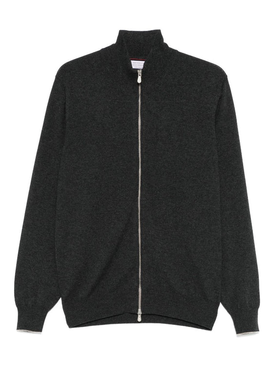 Brunello Cucinelli Sweaters Grey