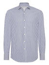 Brunello Cucinelli Shirts Blue