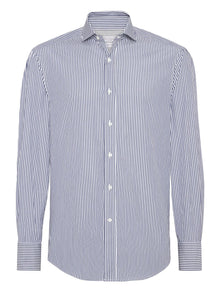  Brunello Cucinelli Shirts Blue