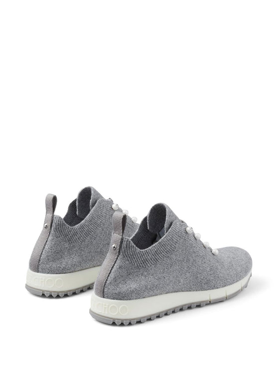 Jimmy Choo Veles Cashmere Knit Trainers