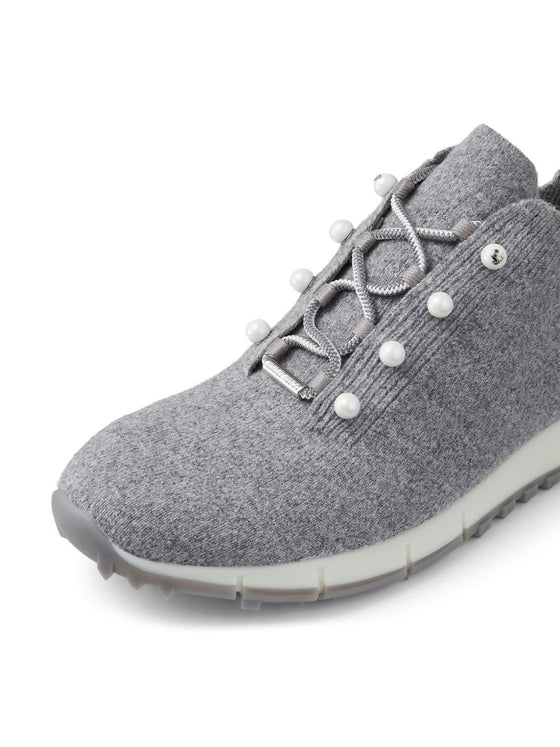 Jimmy Choo Veles Cashmere Knit Trainers