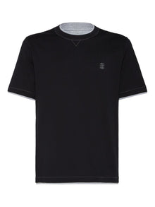  Brunello Cucinelli T-shirts and Polos Blue