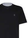 Brunello Cucinelli T-shirts and Polos Blue