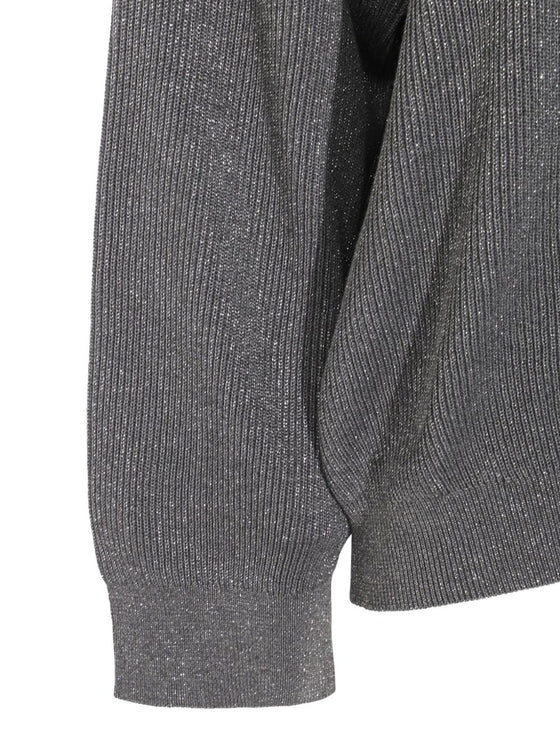 Brunello Cucinelli Sweaters Grey