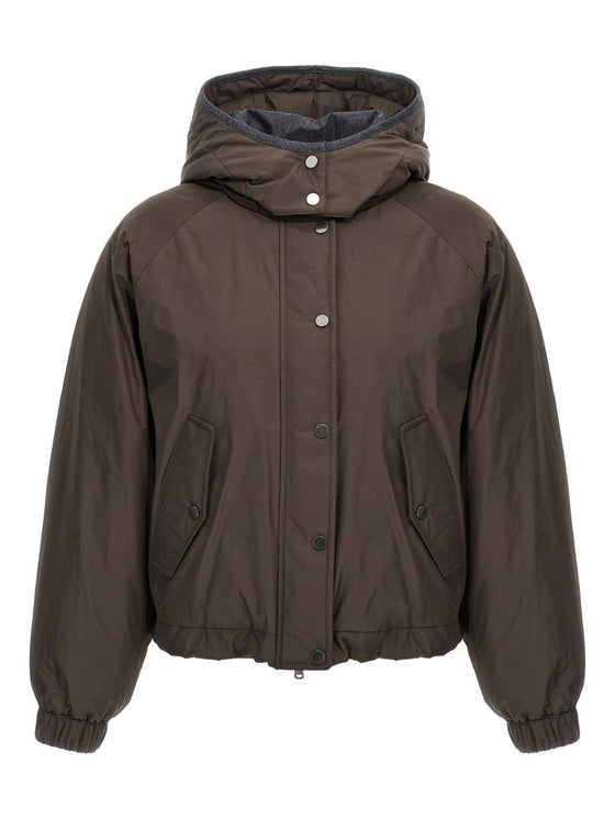 Brunello Cucinelli Coats Brown