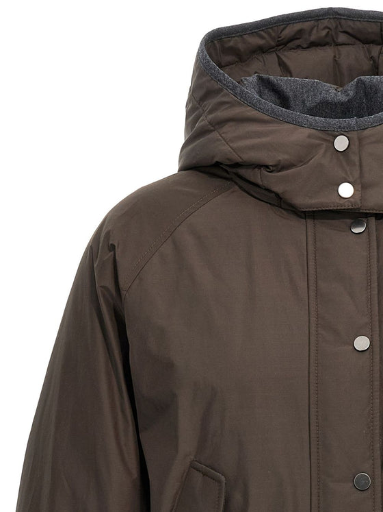 Brunello Cucinelli Coats Brown