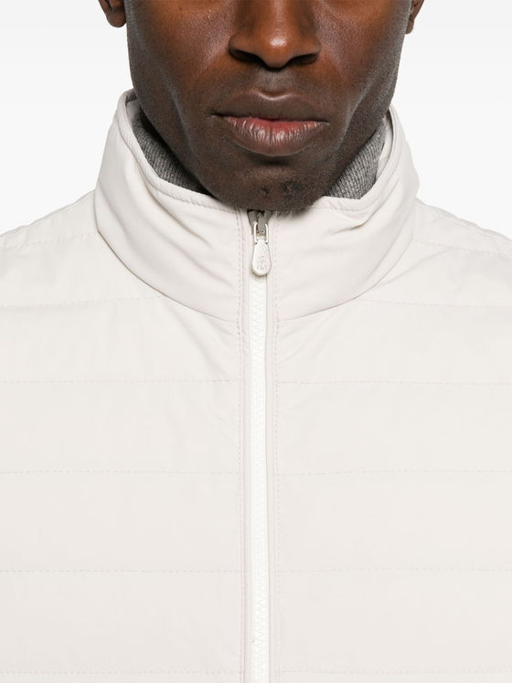 Brunello Cucinelli High-neck waistcoat