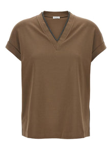  Brunello Cucinelli T-shirts and Polos Brown