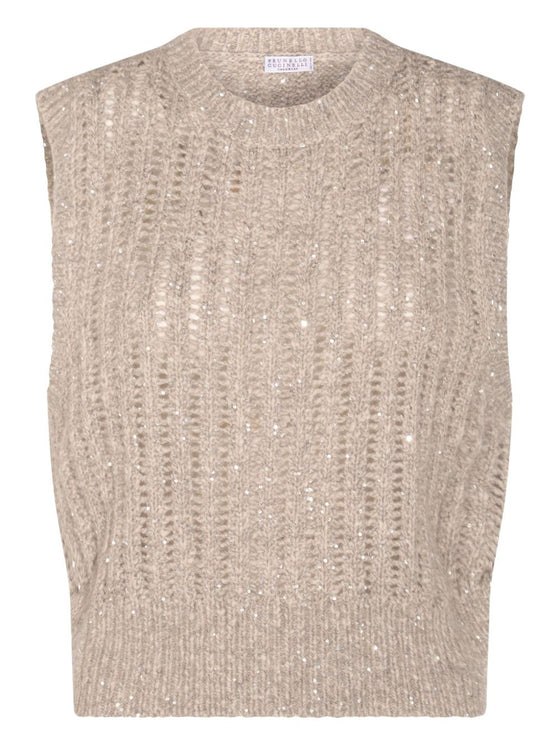 Brunello Cucinelli Top Ivory