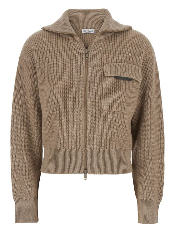Brunello Cucinelli Sweaters Brown