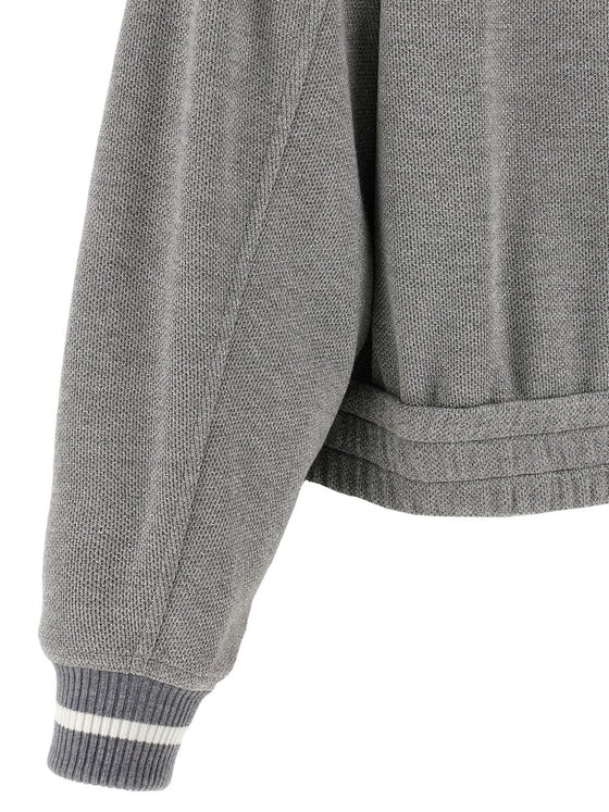 Brunello Cucinelli Sweaters Grey