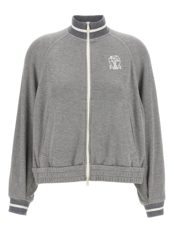 Brunello Cucinelli Sweaters Grey