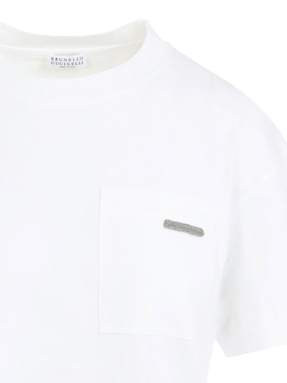 Brunello Cucinelli T-shirts and Polos White