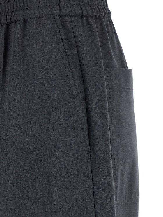 Brunello Cucinelli Elasticated-waist trousers