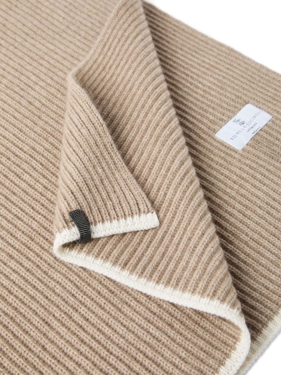 Brunello Cucinelli Ribbed scarf
