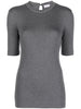Brunello Cucinelli Monili-trim stretch-cotton T-shirt