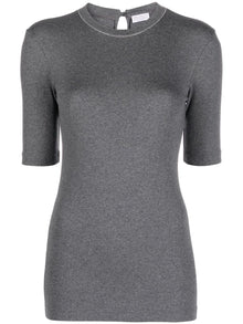  Brunello Cucinelli T-shirts and Polos Grey