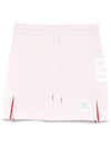 Thom Browne 4-Bar tab 4Bar cotton mini skirt