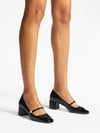 Jimmy Choo Elisa 45 Nappa and Patent Leather Pumps