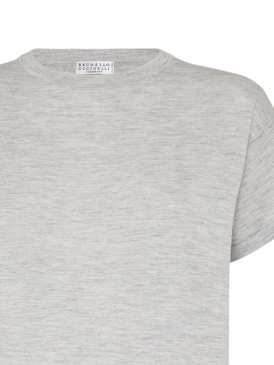 Brunello Cucinelli T-shirts and Polos Light Grey