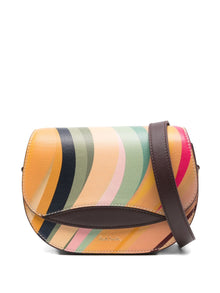  Paul Smith Swirl Leather Saddle Bag