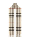 Burberry Check cashmere scarf