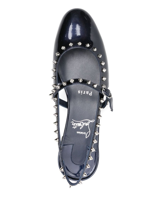 Christian Louboutin Sweet Janispikes Ballerinas