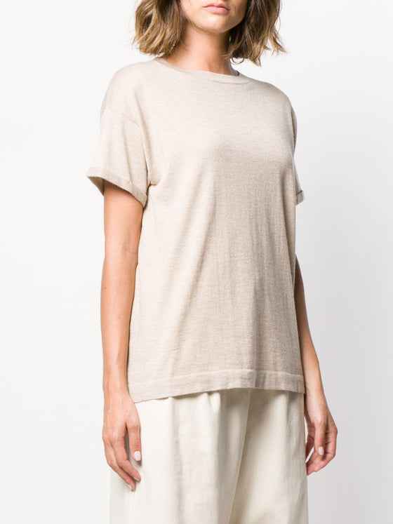 Brunello Cucinelli T-shirts and Polos Beige
