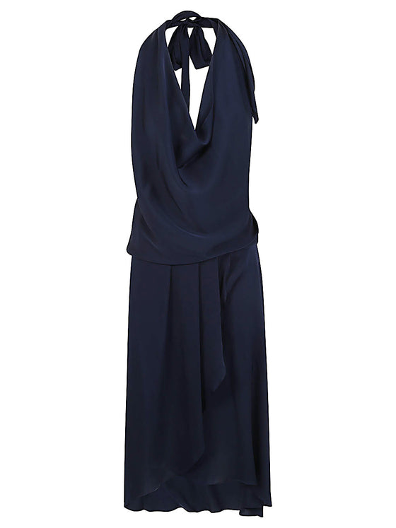 SILK95FIVE Dresses Blue