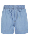 Sosue Denim cotton shorts