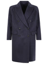 Brunello Cucinelli Coats Blue