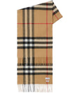 Burberry Check cashmere scarf