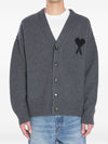 Ami Paris Sweaters Grey