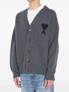 Ami Paris Sweaters Grey