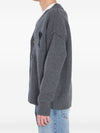 Ami Paris Sweaters Grey