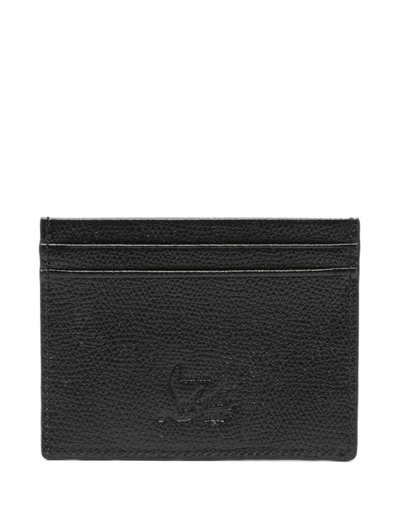 Christian Louboutin Mooncrest leather card case