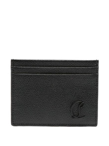  Christian Louboutin Mooncrest leather card case