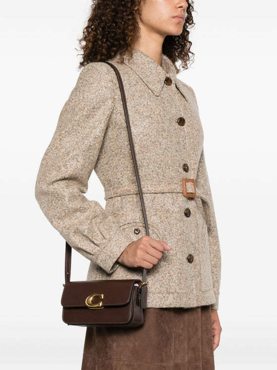 Coach Zoe leather shoulder bag