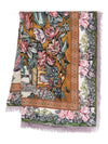 Pierre Louis Mascia Printed silk scarf