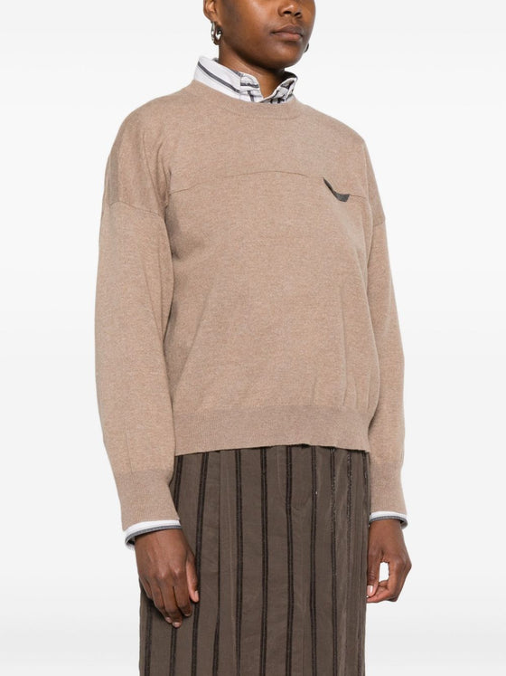 Brunello Cucinelli Sweaters Brown