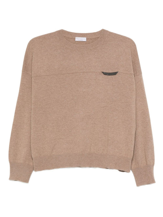 Brunello Cucinelli Sweaters Brown