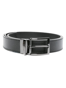  Emporio Armani Exclusive Grained Leather belt