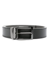Emporio Armani Exclusive Grained Leather belt