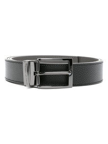  Emporio Armani Exclusive Grained Leather belt