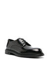 EMPORIO ARMANI EXCLUSIVE Derby shoes in buffed leather